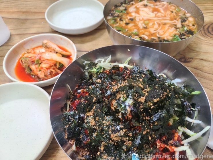  현금필수, 강릉시장 강릉장칼국수 성남칼국수 후기