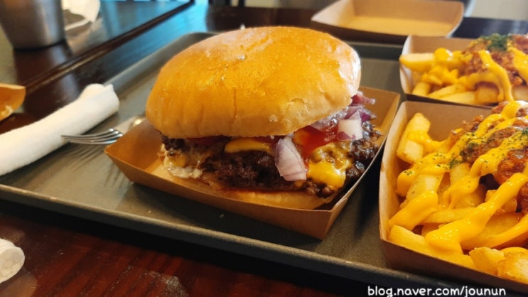  4월 5주 : ) 남포동 버거맛집 '버거스 올마이티'