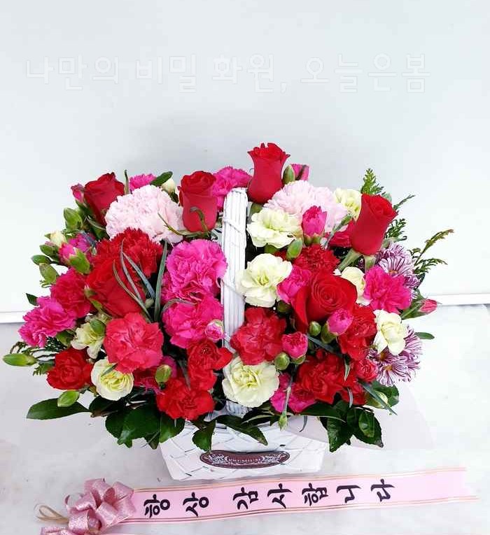  오늘은봄 인천꽃배달 중구 송월동 중산동 운남동 꽃집 당일전국꽃배달 인천화분배달 풍성하고 싱싱한 혼합꽃바구니 찾으시나요?