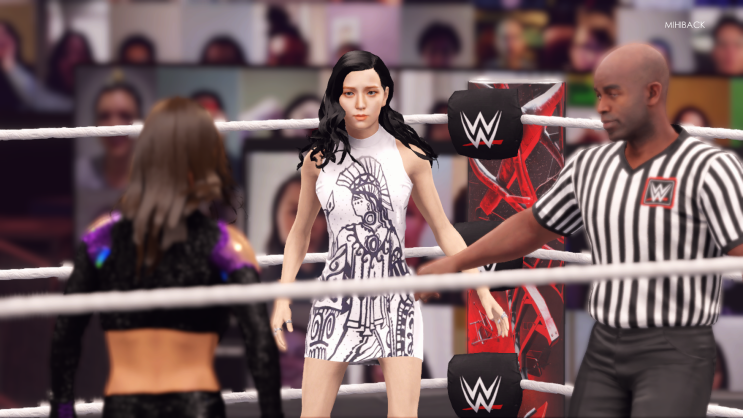  블랙핑크 지수 caw (wwe2k22)