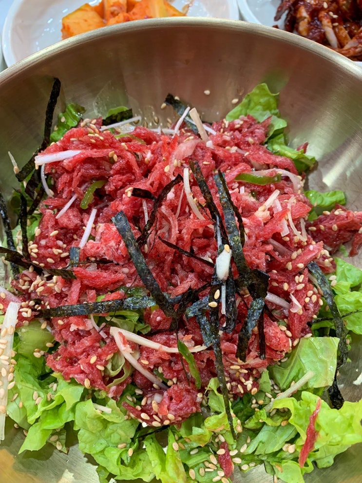  대구 앞산육회비빔밥, 대명동맛집 추천!