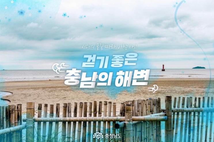 충남 가볼만한곳 서해의 물길 따라 바람 타고 걷기 좋은 충남의 해변 | 충남도청페이스북