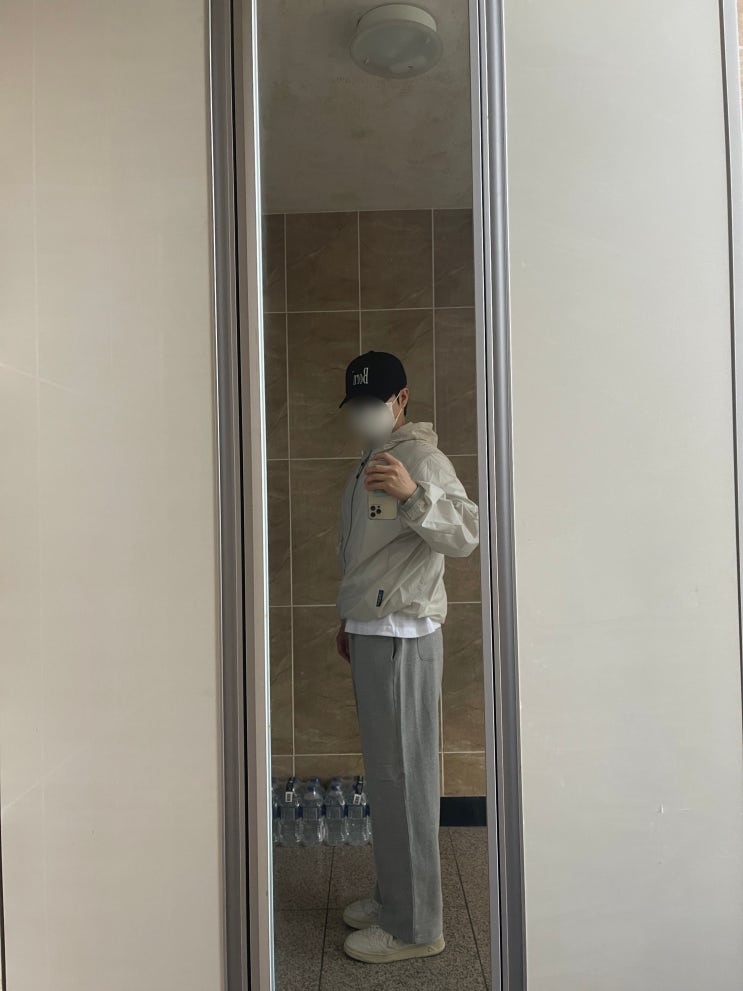 디스이즈네버댓 아노락 바람막이X무신사 스웨트 팬츠