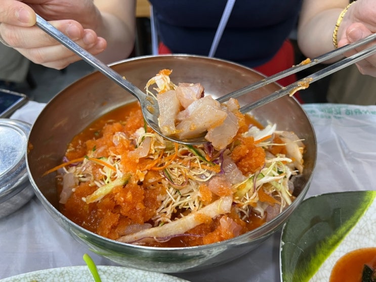  [경남 통영시 맛집] 물회 달인 '희락회맛집' 글쎄...?(비추)