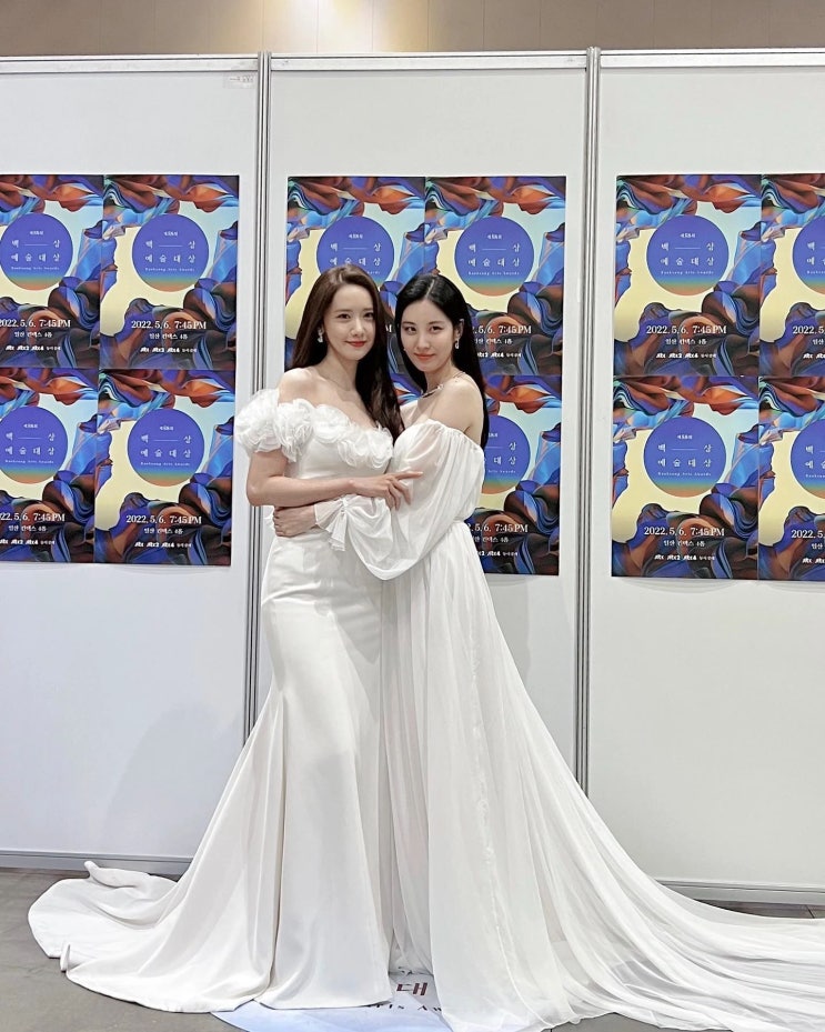 백상예술대상에서 만난소녀시대 윤아와 서현, 투 샷 뜨자 입을 모아 말했다 "진짜 잘 컸다" 백상예술대상에서 만난소녀시대 윤아와 서현, 투 샷 뜨자 입을 모아 말했다 "진짜 잘 컸다"