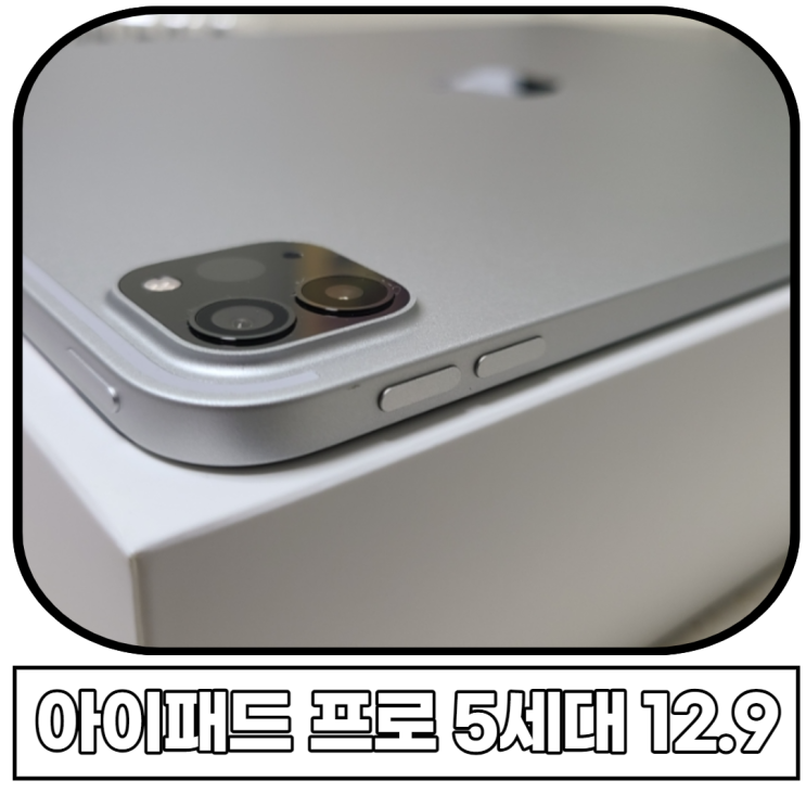  아이패드 프로 5세대 12.9 M1 개봉기, 스펙, 구매팁(11인치 사지 마세요.)