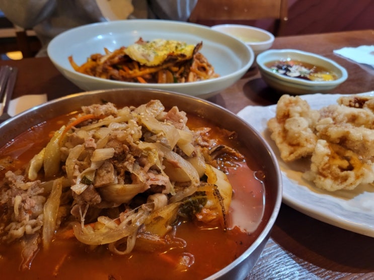 마차이짬뽕 본사직영점 ; 서울대입구 맛집 고기가 듬뿍 올라간 고기짬뽕에 바삭한 탕수육까지