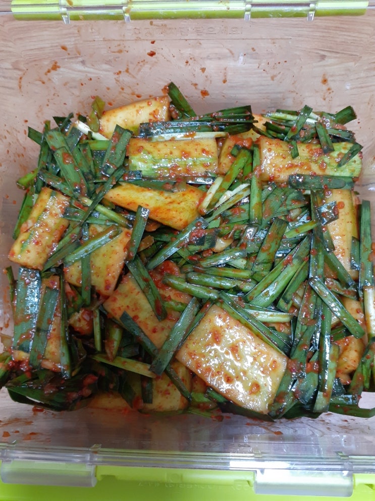  오이소박이, 김치찌개