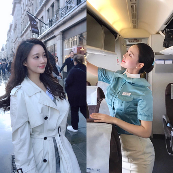 여배우 뺨치는 미모의 승무원 여배우 뺨치는 미모의 승무원