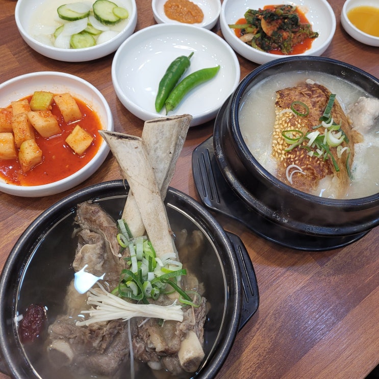  유성삼계탕 더하기 대전갈비탕맛집인 형과아우누룽지삼계탕왕갈비탕