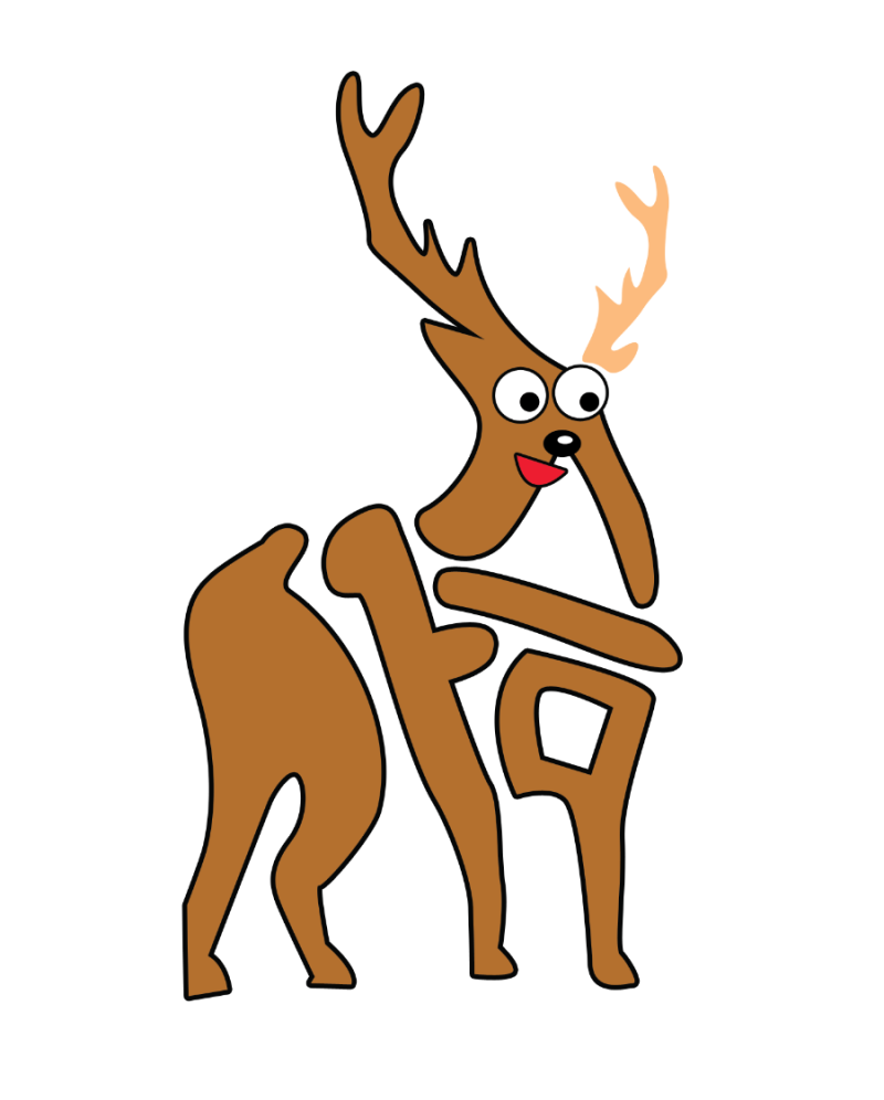 만화 고귀한 사슴 3D 모델 $39 - .3ds .blend .c4d .fbx .max .ma .lxo .obj - Free3D, image size:800x996