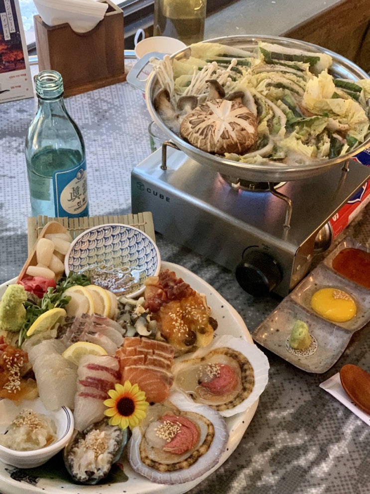  [내돈내먹] 연남동맛집 / 바다약방, 소주4병 순삭한 해물 모듬 대박 안주 맛집