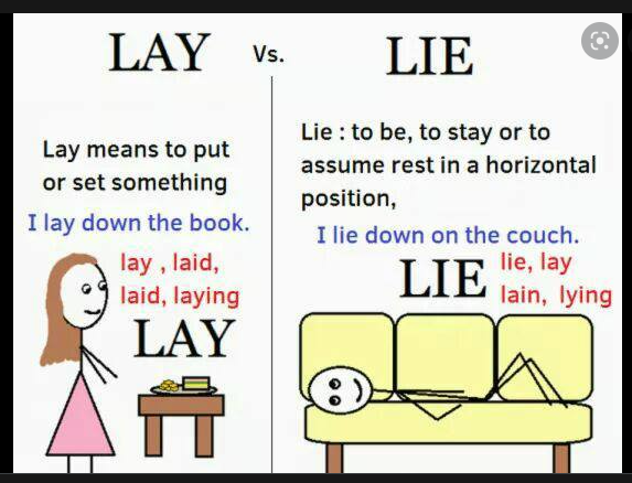 [영어] Lay vs Lie