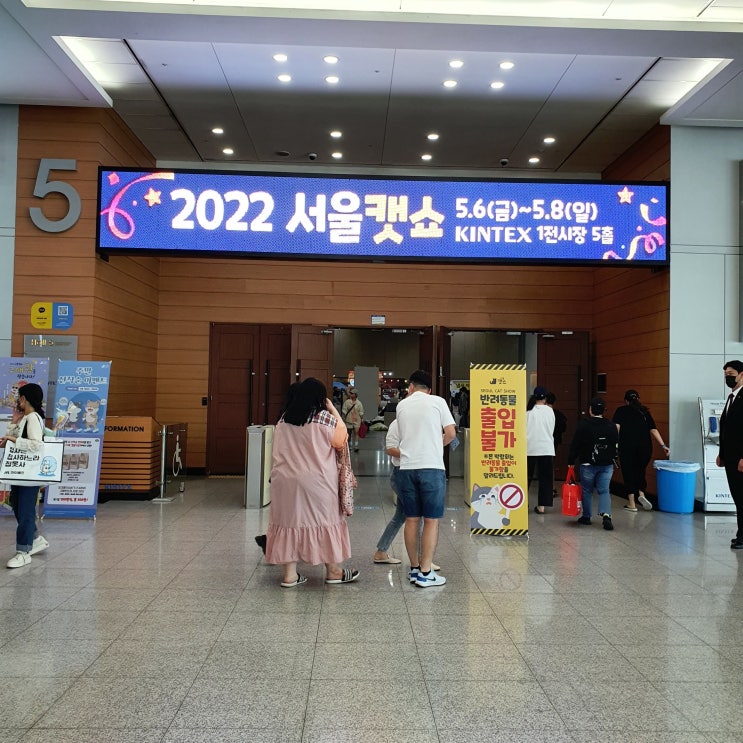 일산 킨텍스 2022 서울캣쇼 박람회 관람 후기