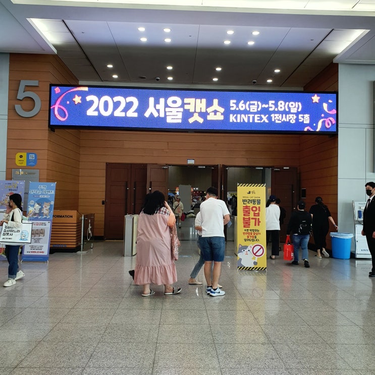  일산 킨텍스 2022 서울캣쇼 박람회 관람 후기