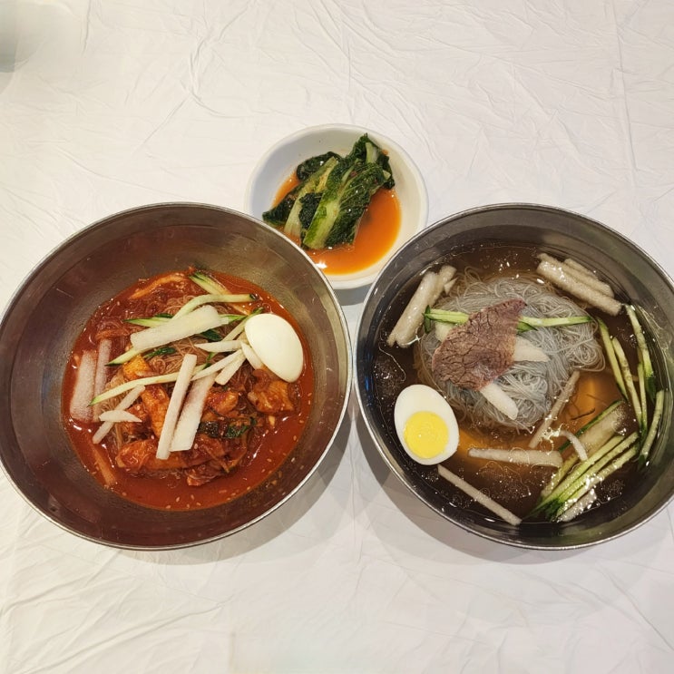  [강동구 둔촌동, 길동역, 둔촌동역] 냉면이 땡기는 계절, 회냉면 물냉면 맛집 함흥본가면옥 강동점