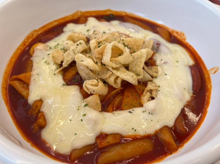  장기동 떡볶이 맛집 떡슐랭, 크림새우세트 완전 추천!