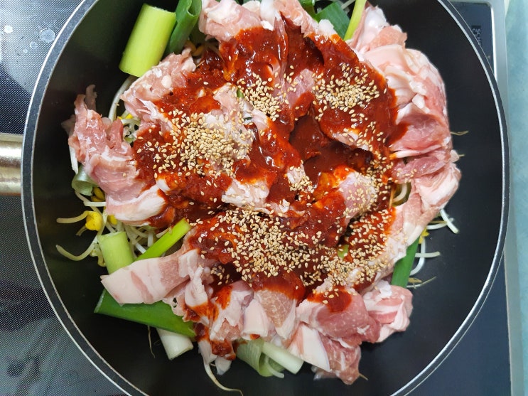  백종원 콩나물 불고기 레시피로 콩불 만들어봐요.