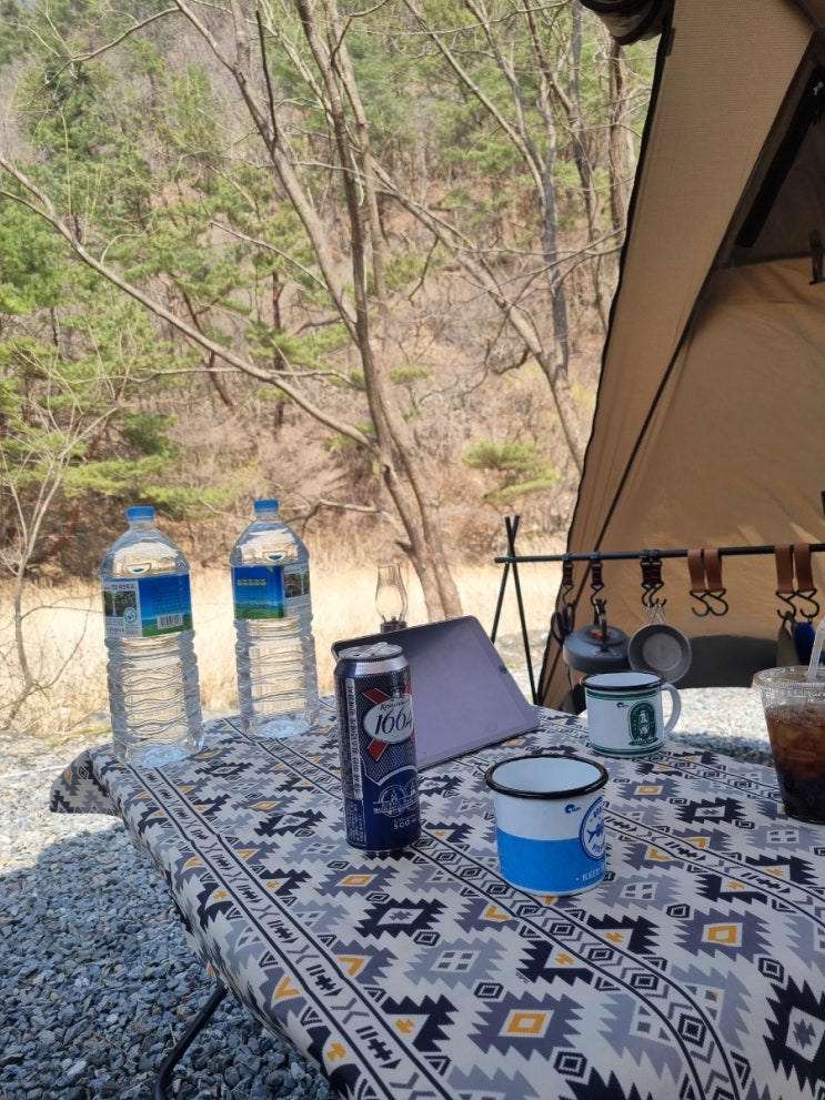 강원도 영월 첫물내기 오토캐핑장 방문 후기  방문전 필수 참고. 벚꽃 사이트?