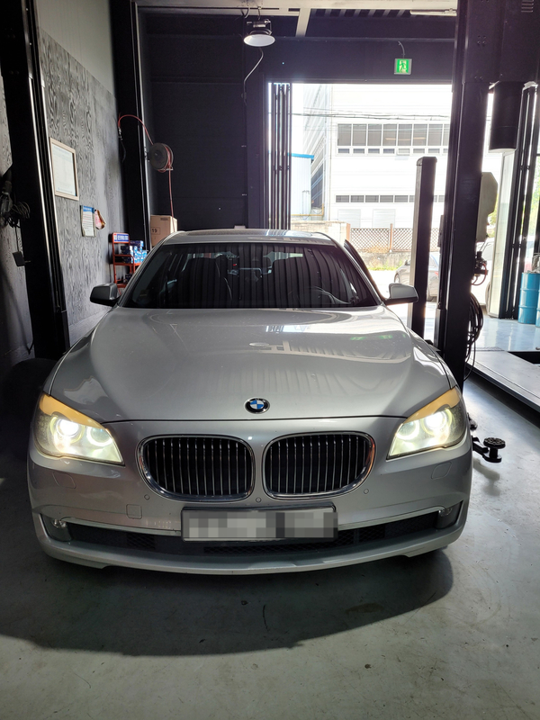 [bmw 730ld 에어쇼바 고장으로 입고했다가 엔진오일 누유 정비 까지] 인천수입차카센터 주원모터스