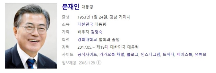  문재인 대통령 사주풀이 사주분석