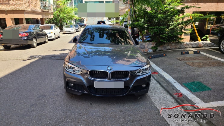  인천 BMW F30 3시리즈 애플 안드로이드 카플레이 장착
