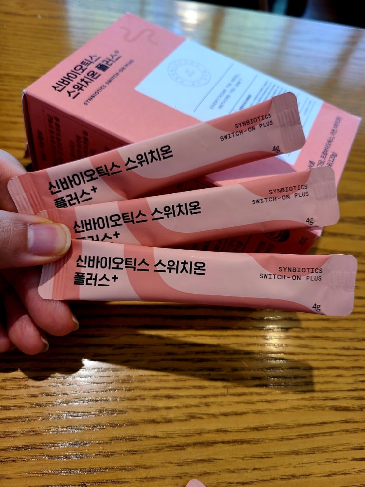  신바이오틱스 스위치온 플러스 10억마리 유산균으로 장건강 스위치온~!