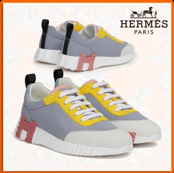  22SS 에르메스 Hermes 바운싱 스니커즈 New Color