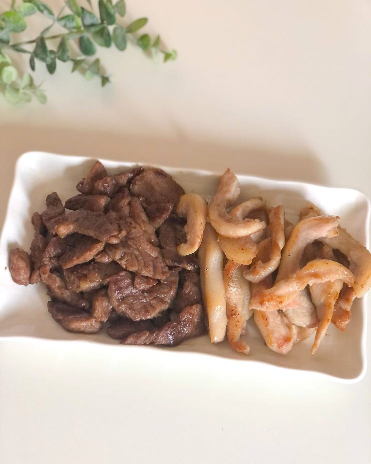  [고기사냥 한돈 뒷고기] 맛있는 돼지고기 특수부위를 택배로 집에서 간편하게 먹었어요
