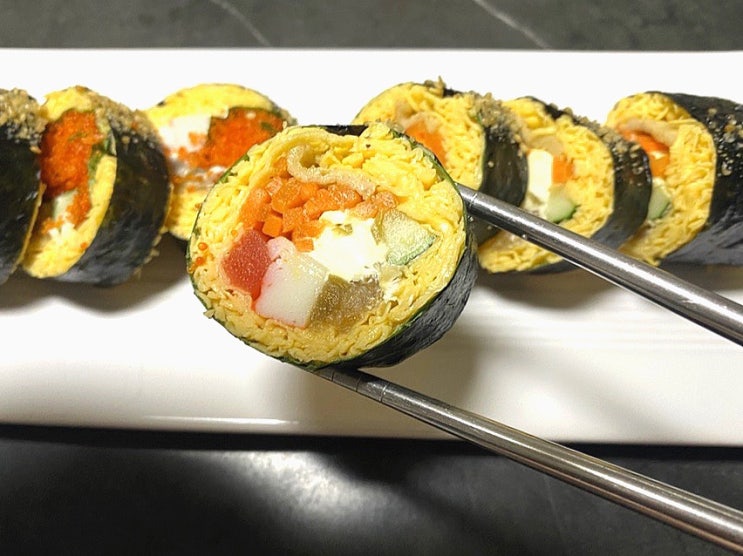  수완지구 맛집 다이어트 키토김밥! [옐로베리]
