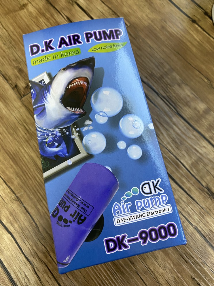  무소음으로 유명한 대광 기포기 DK-9000로 유막제거하기