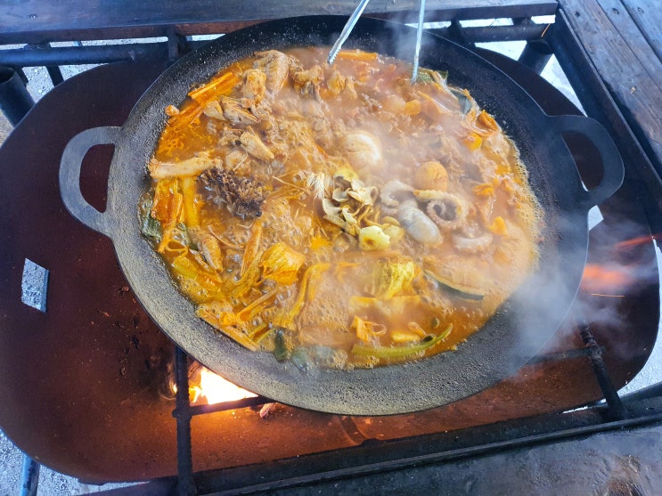  양주 장흥 솥뚜껑 닭볶음탕 맛집 금강산