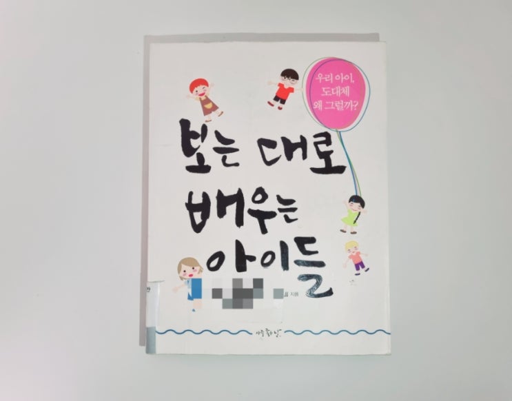  보는 대로 배우는 아이들 책 리뷰