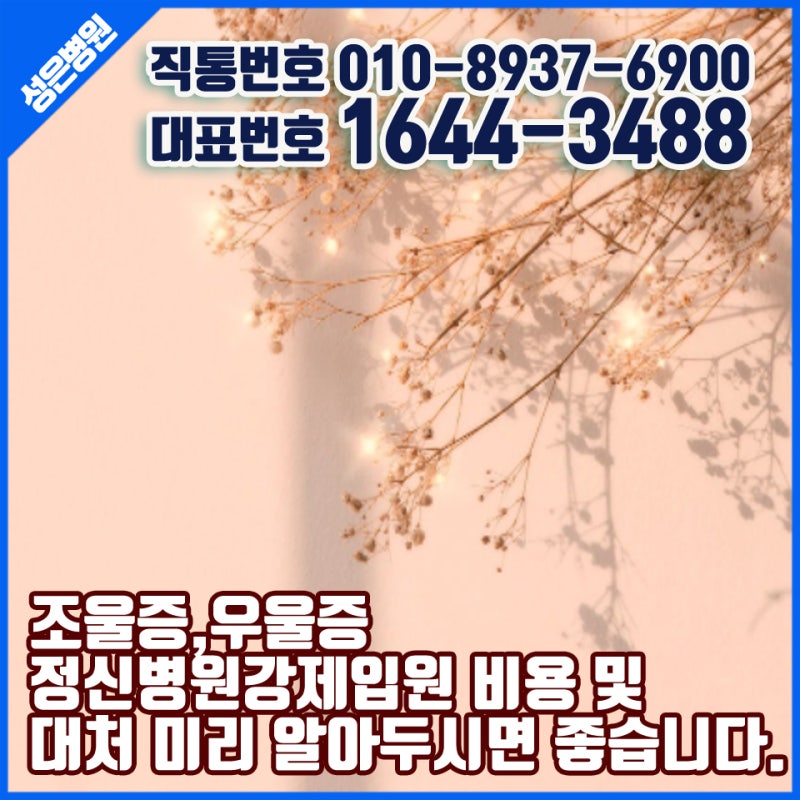 양극성 장애 유형별 의무 입원 2
