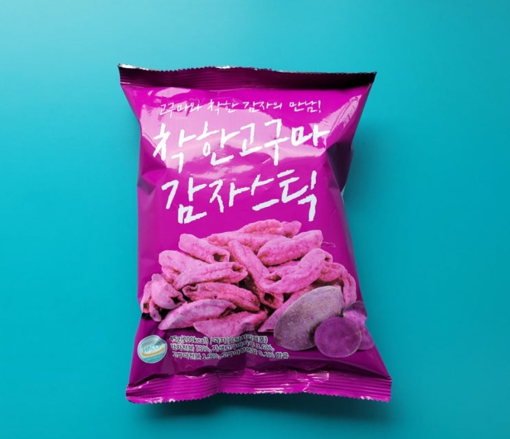 비건인증받은 착한 스낵 - 착한고구마 감자스틱 - 편의점신제품 내돈내산 솔직리뷰 비건인증받은 착한 스낵 - 착한고구마 감자스틱 - 편의점신제품 내돈내산 솔직리뷰