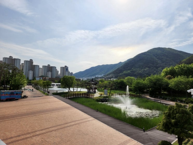  [양산 물금]날씨 좋은날 가볍게 산책하기 좋은 "양산 워터파크"