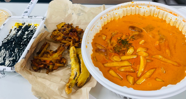  배떡 최애 로제떡볶이 밀떡 가격 배달음식 메뉴추천