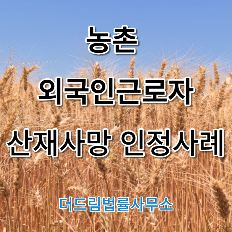  외국인노동자 산재상담