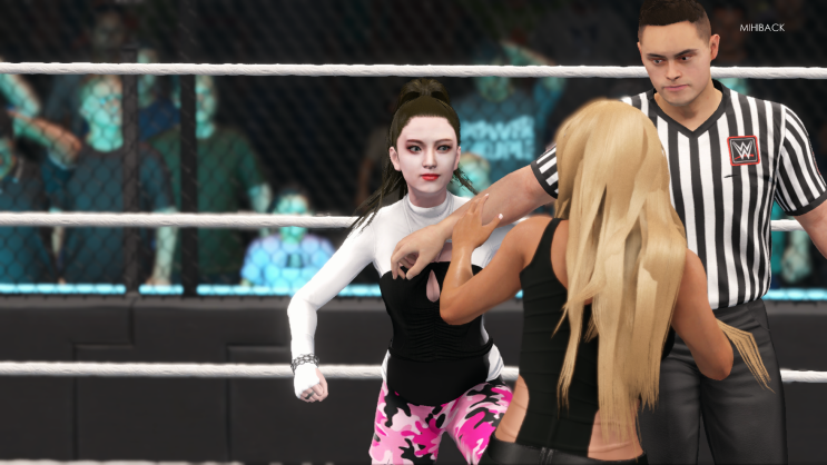  에스파 닝닝 caw (wwe2k22)