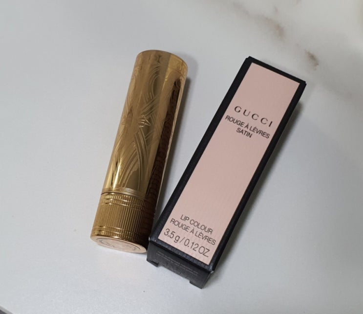  [GUCCI] 구찌 립스틱 25 골디레드, 루즈 아 레브르 사틴 구매후기! (고마운 분들에게 선물 강력추천!)