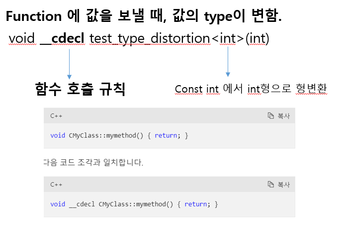 [C++] Data 유형 확인하기, __FUNSIG__,__PRETY_FUNCTION__ (Template Meta Programing) 초보 개발자 일기 23