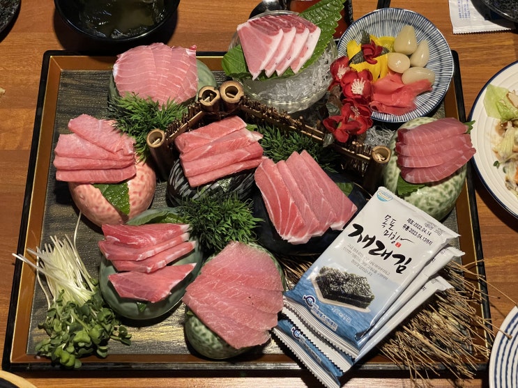 세종시 참치, 부모님 모시고 가기 좋은 스키다시 잘나오는 횟집 <달광> 세종참치맛집 추천