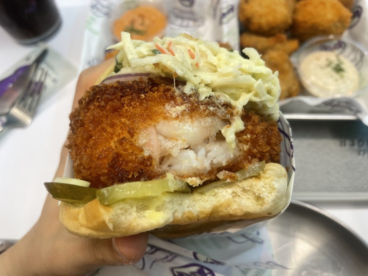  성수동 새우버거 맛집 보다버거