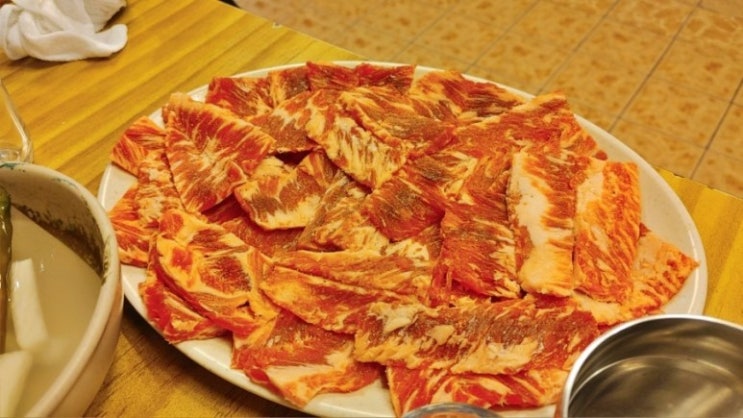  소갈비살 맛집, 숯불나라 삼각지점. feat.차돌박이된장찌개국밥