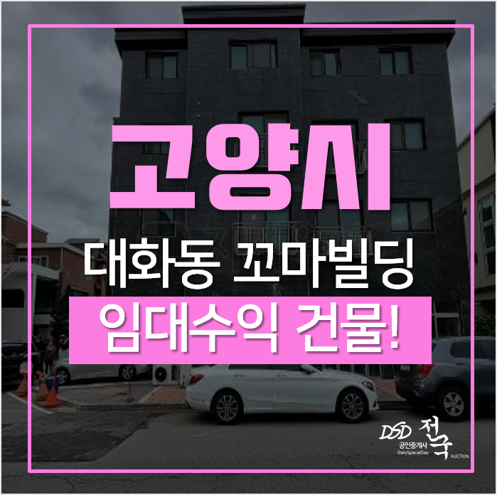 고양시 일산 꼬마빌딩 통건물 상가주택 경매로 취득하자! 고양시 일산 꼬마빌딩 통건물 상가주택 경매로 취득하자!