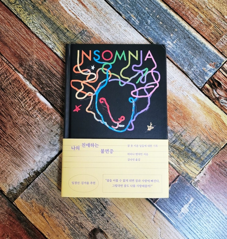  [독서] 나의 친애하는 불면증 (원제: Insomnia) - 작가 마리나 벤저민, 출판사 마시멜로 2022.05.02 추천 에세이, 불면증에 도움이 되는 책