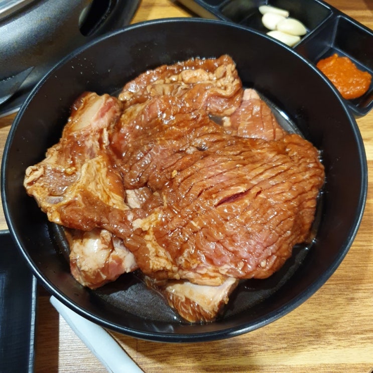 대구 만촌동 돼지갈비 맛집 [쑤뿔돼지갈비] 한돈 100% 가성비 최고 수성구 삼겹살 맛집