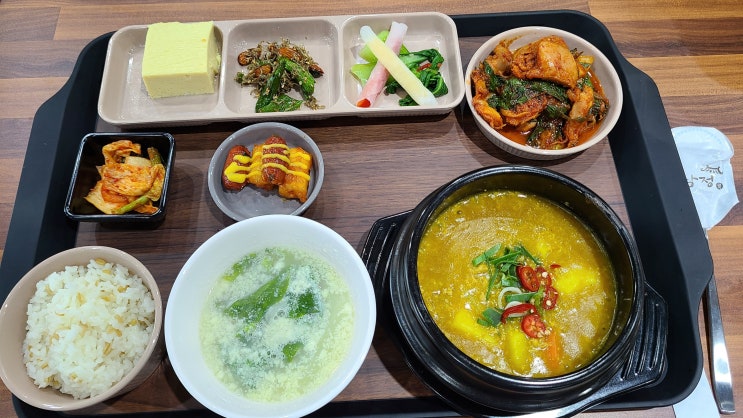 제주 도남오거리맛집 도남정 정갈한 정식백반 8천원