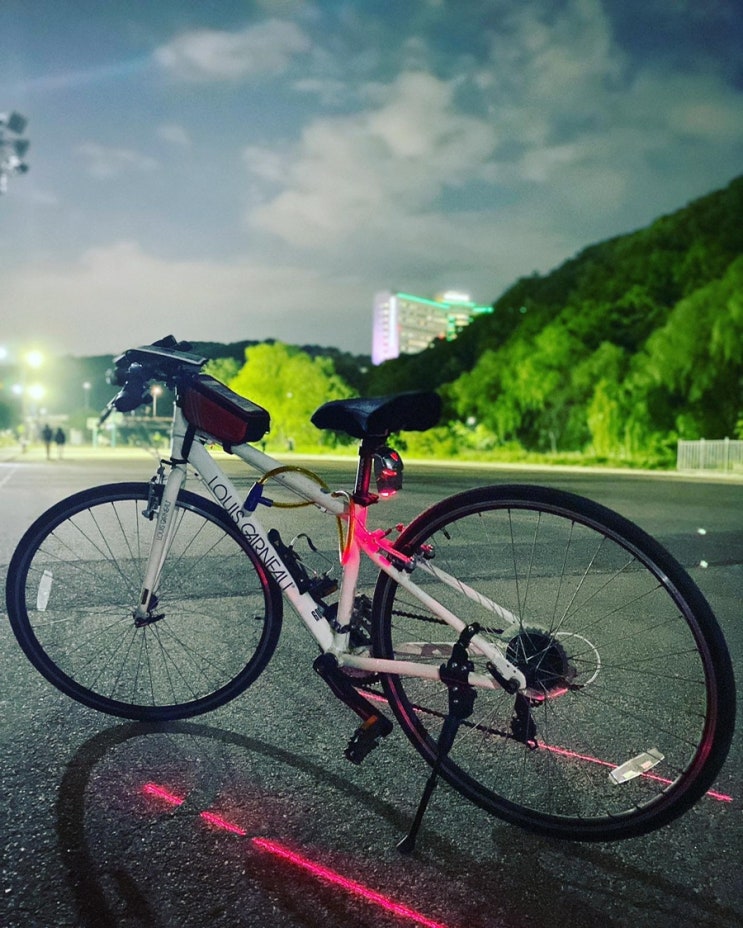 신나는 야간 탄천 라이딩 신나는 야간 탄천 라이딩