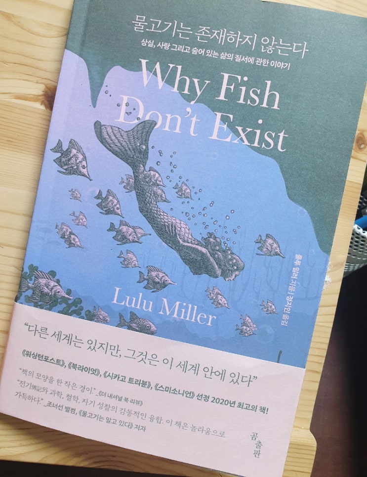 물고기는 존재하지 않는다 Why Fish Don't Exist 책, 룰루 밀러